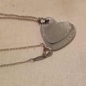 Tiffany & Co. Double heart necklace.
